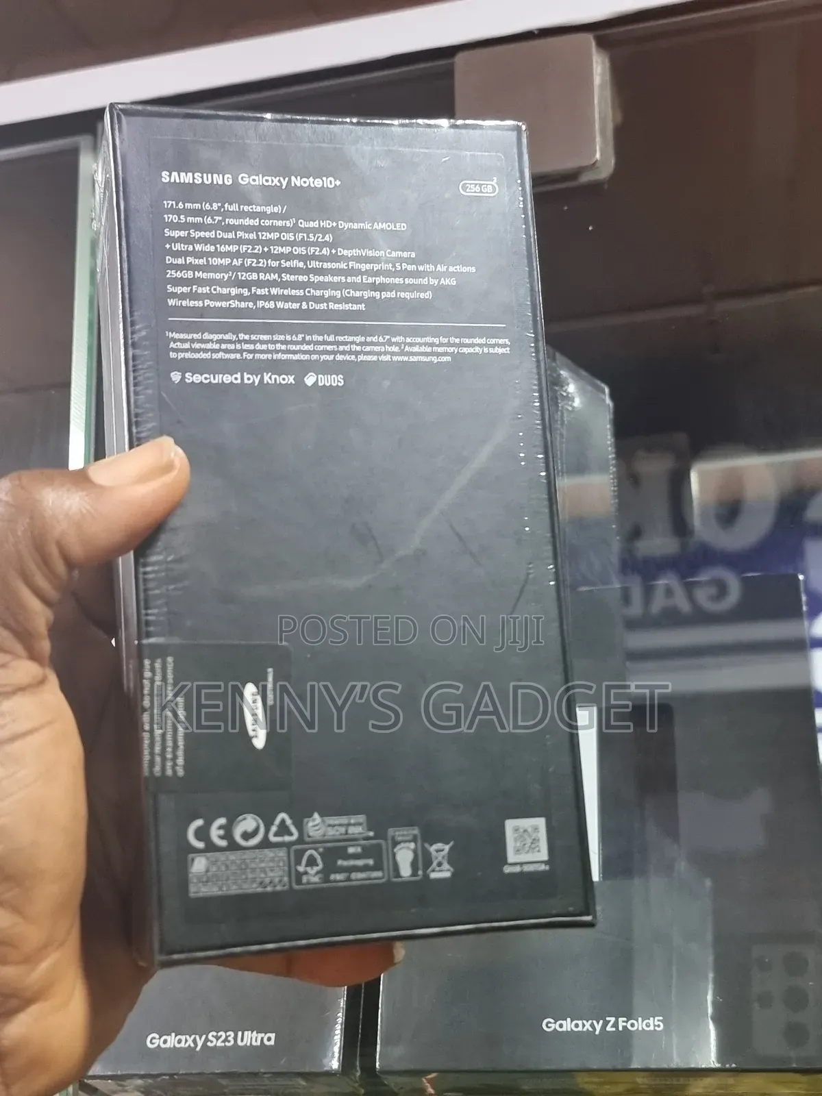 New Samsung Galaxy Note 10 Plus 512 GB Black