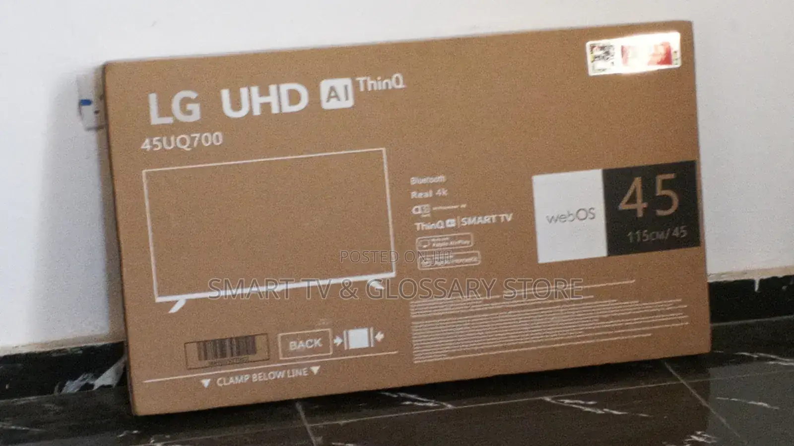 45 Inches Smart Tv Sharp Contrast 4k Ultra Uhd Screen Transition