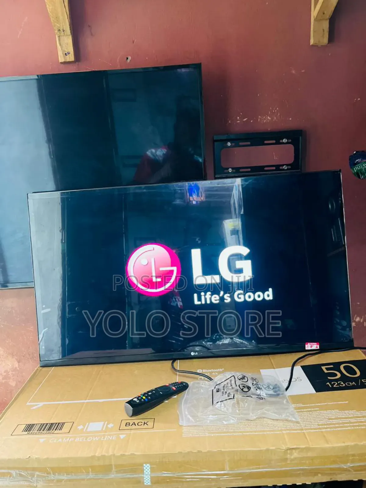 Original 50 Inch Smart Tv Freamless Brand New