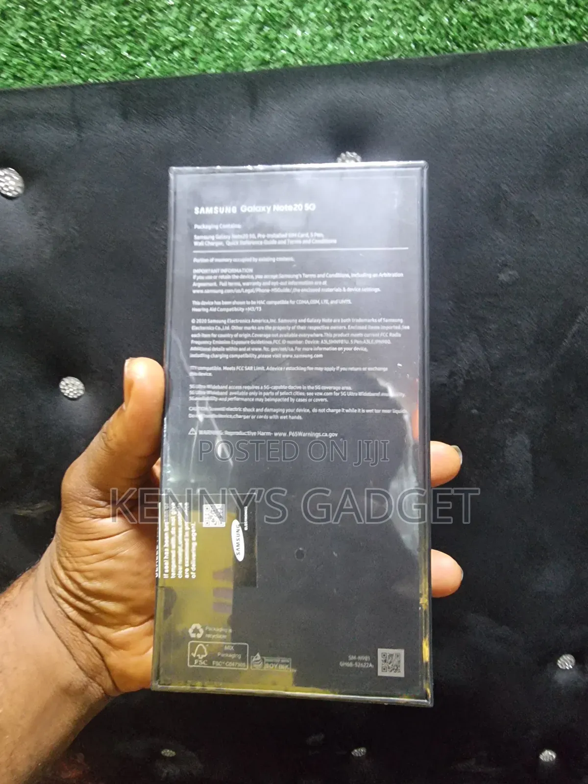 New Samsung Galaxy Note 20 5G 256 GB Black