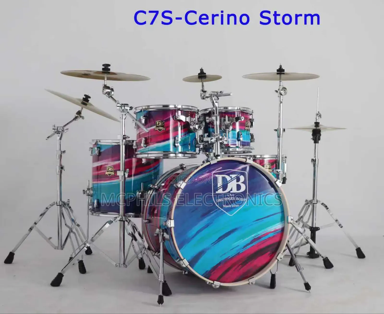 Db Pro-drums Db Wood & Storm C7s