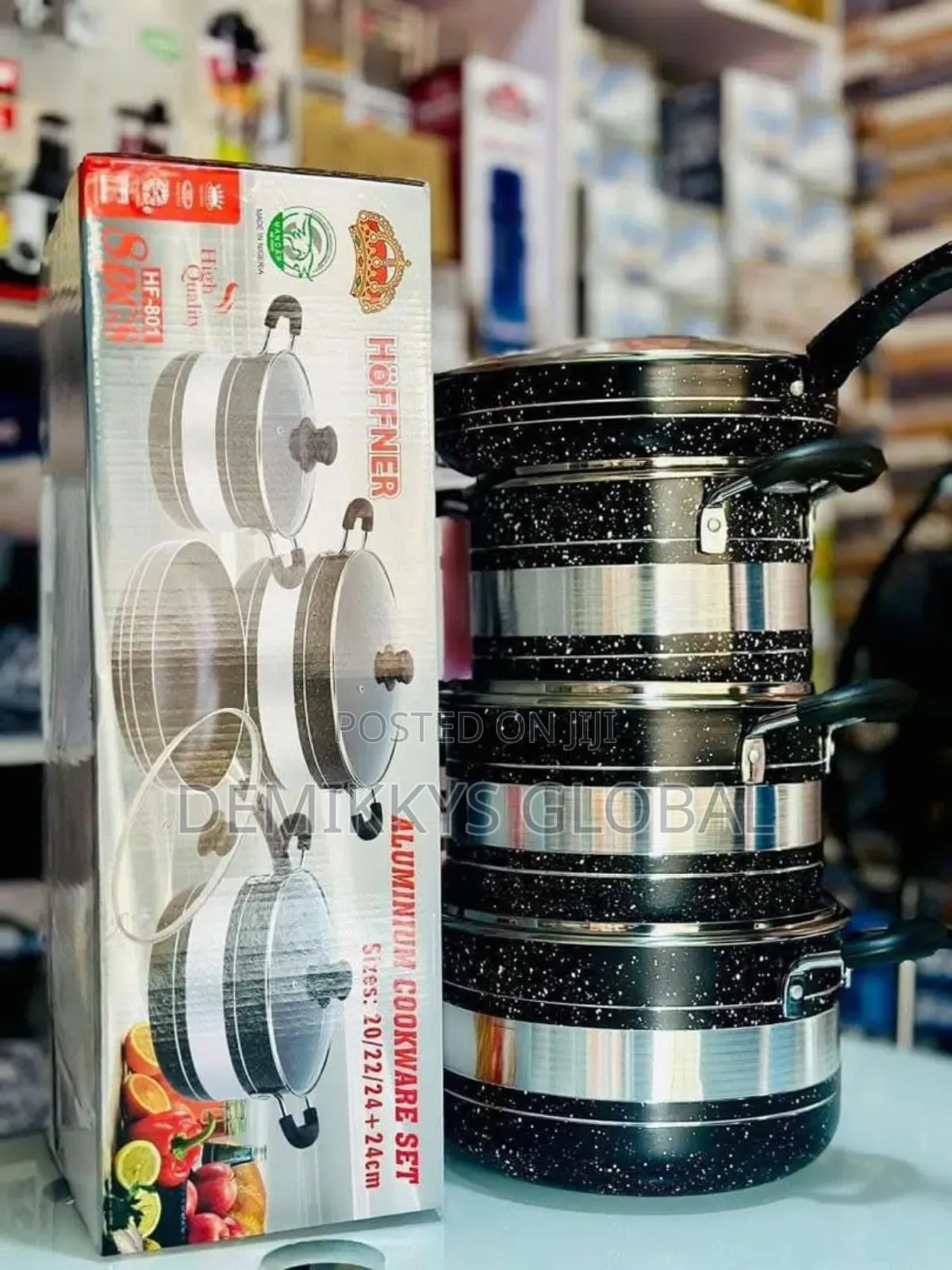 Nonstick Pot Set 8 Pieces