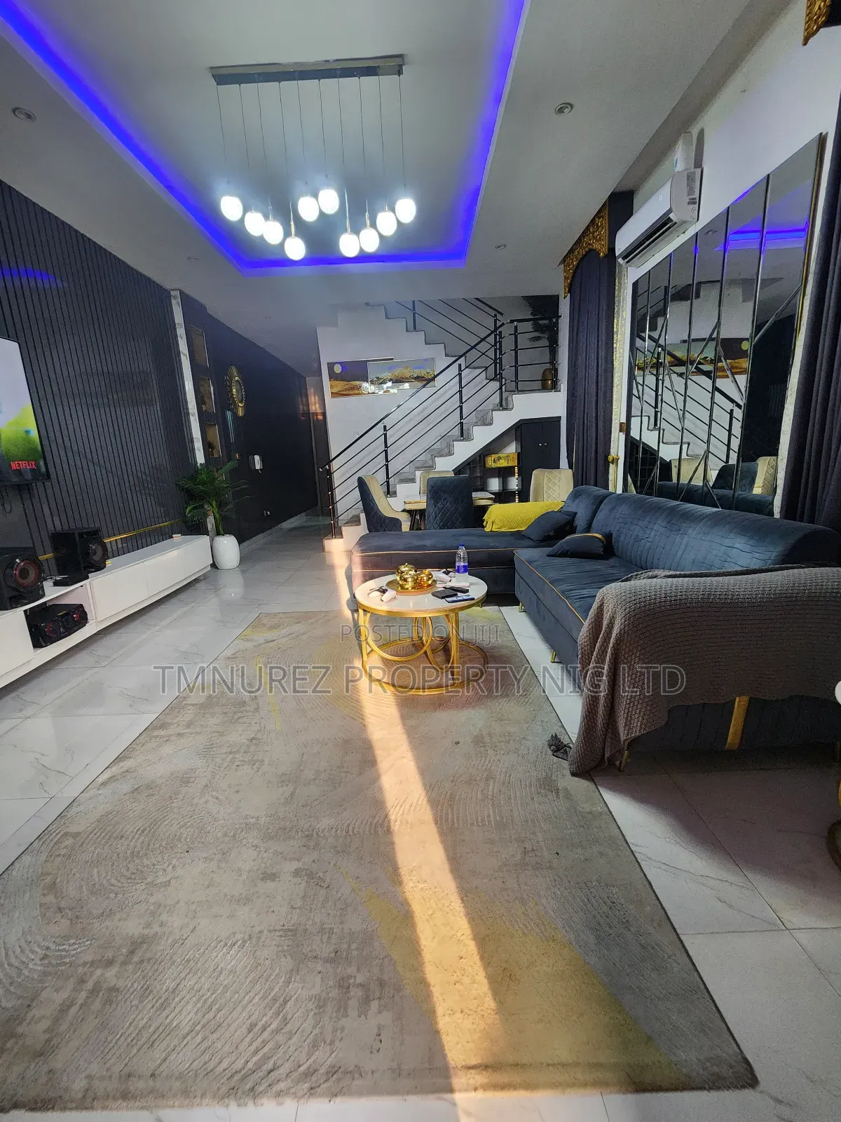 Furnished 4bdrm Duplex in Chevron for rent