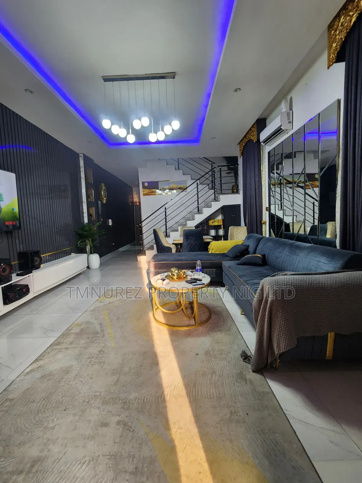 Furnished 4bdrm Duplex in Chevron for rent