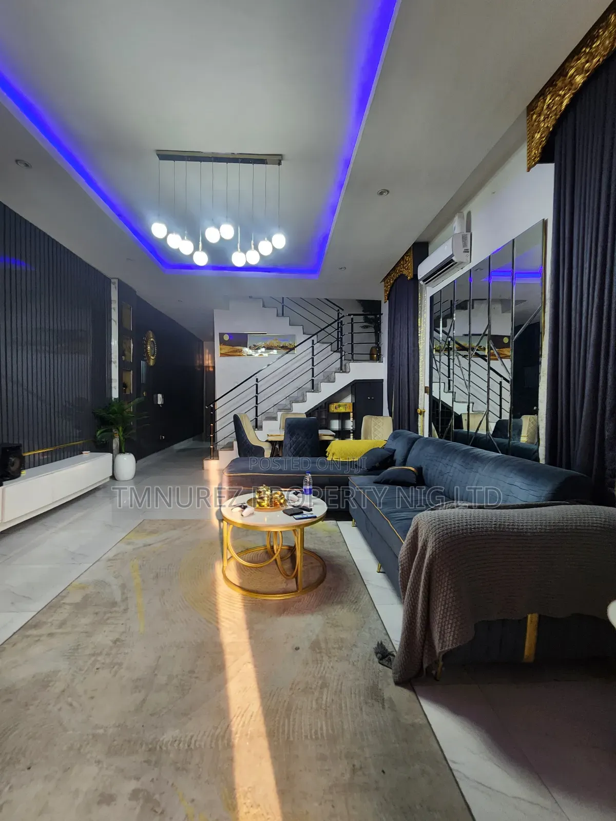 Furnished 4bdrm Duplex in Chevron for rent