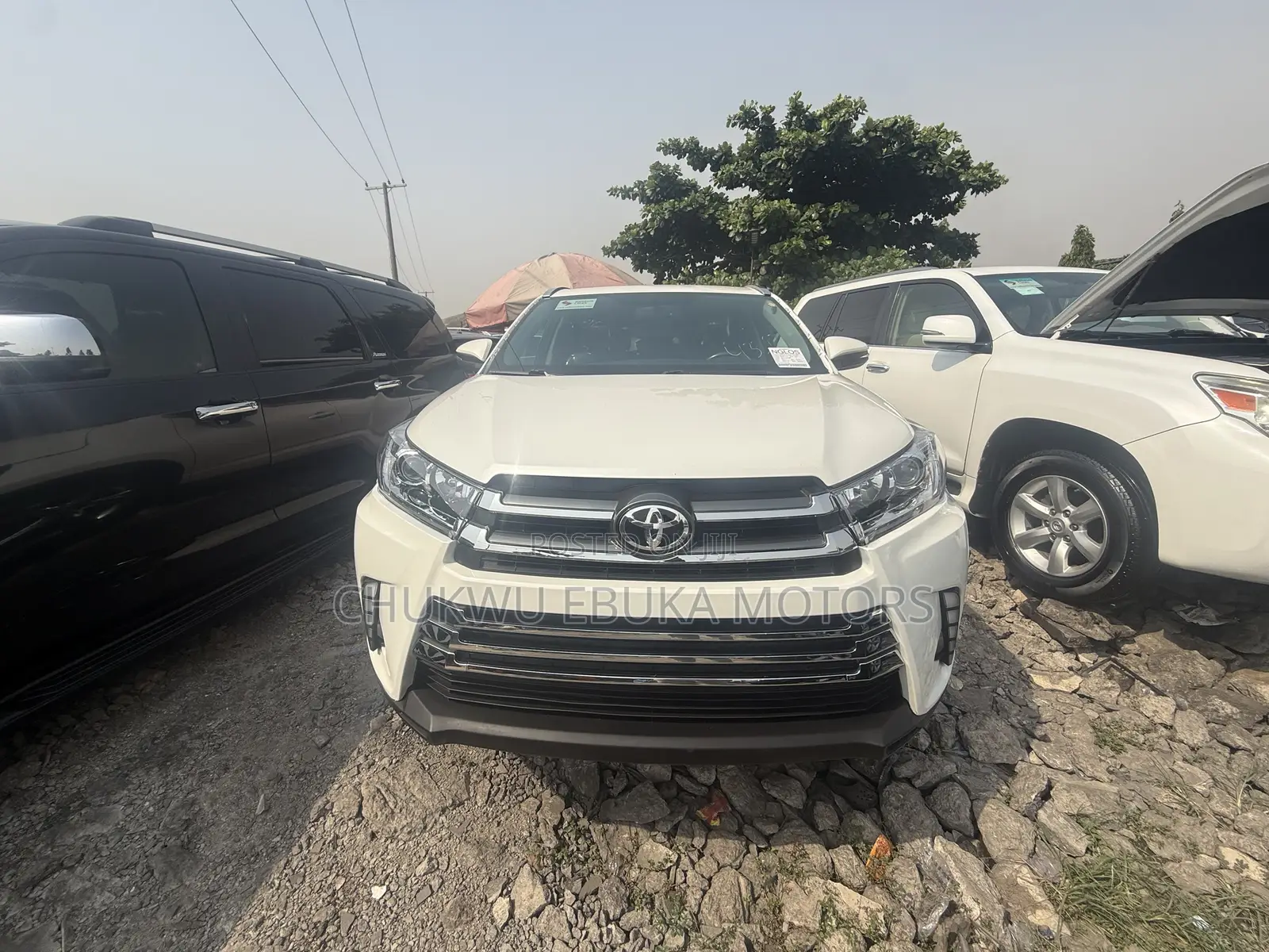 Toyota Highlander Limited V6 4x4 (3.5L 6cyl 6A) 2016 White