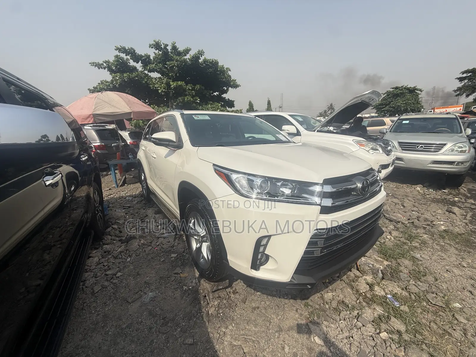 Toyota Highlander Limited V6 4x4 (3.5L 6cyl 6A) 2016 White
