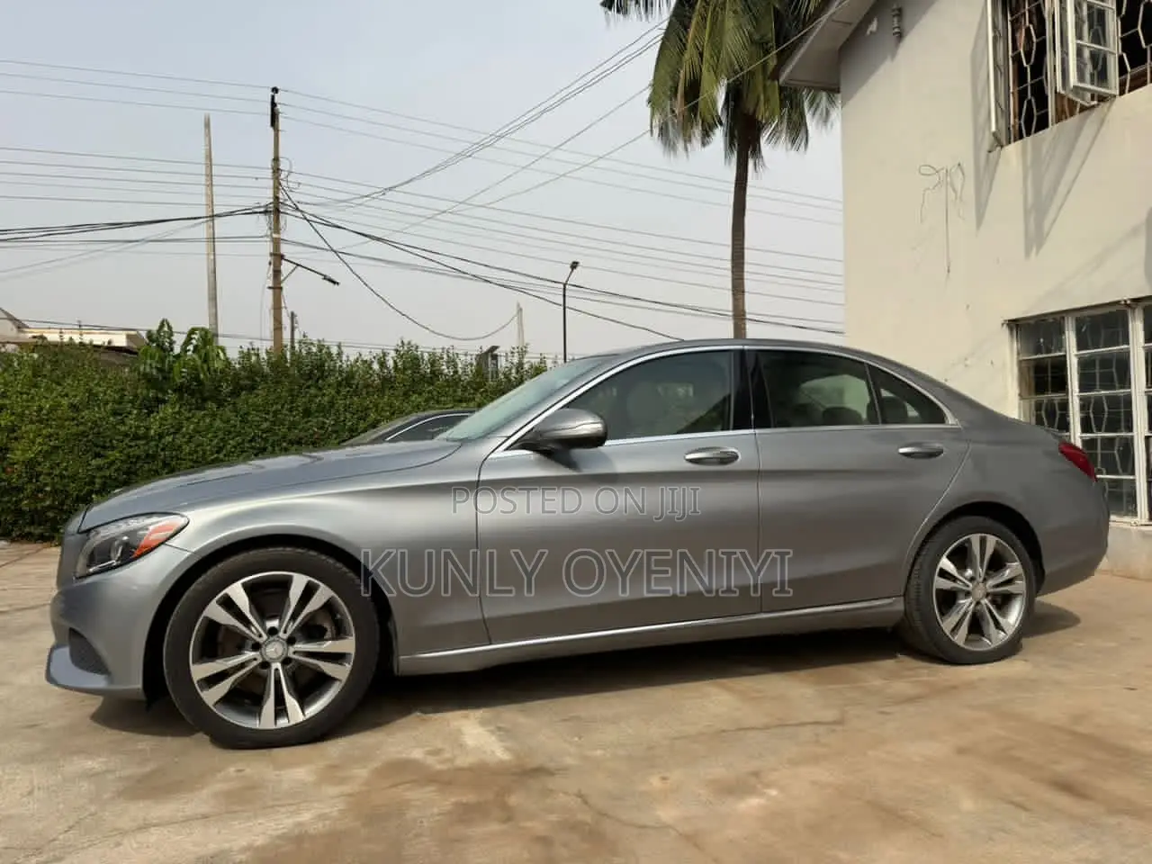 Mercedes-Benz C300 Sport 4dr AWD 4Matic Sedan (2.0L 4cyl 7A) 2015 Gray