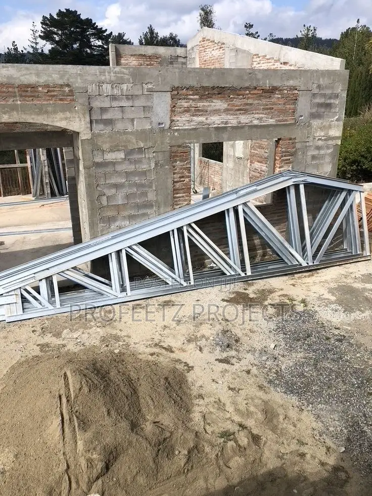 Light Gauge Roof Profile , Omega Profile Installation