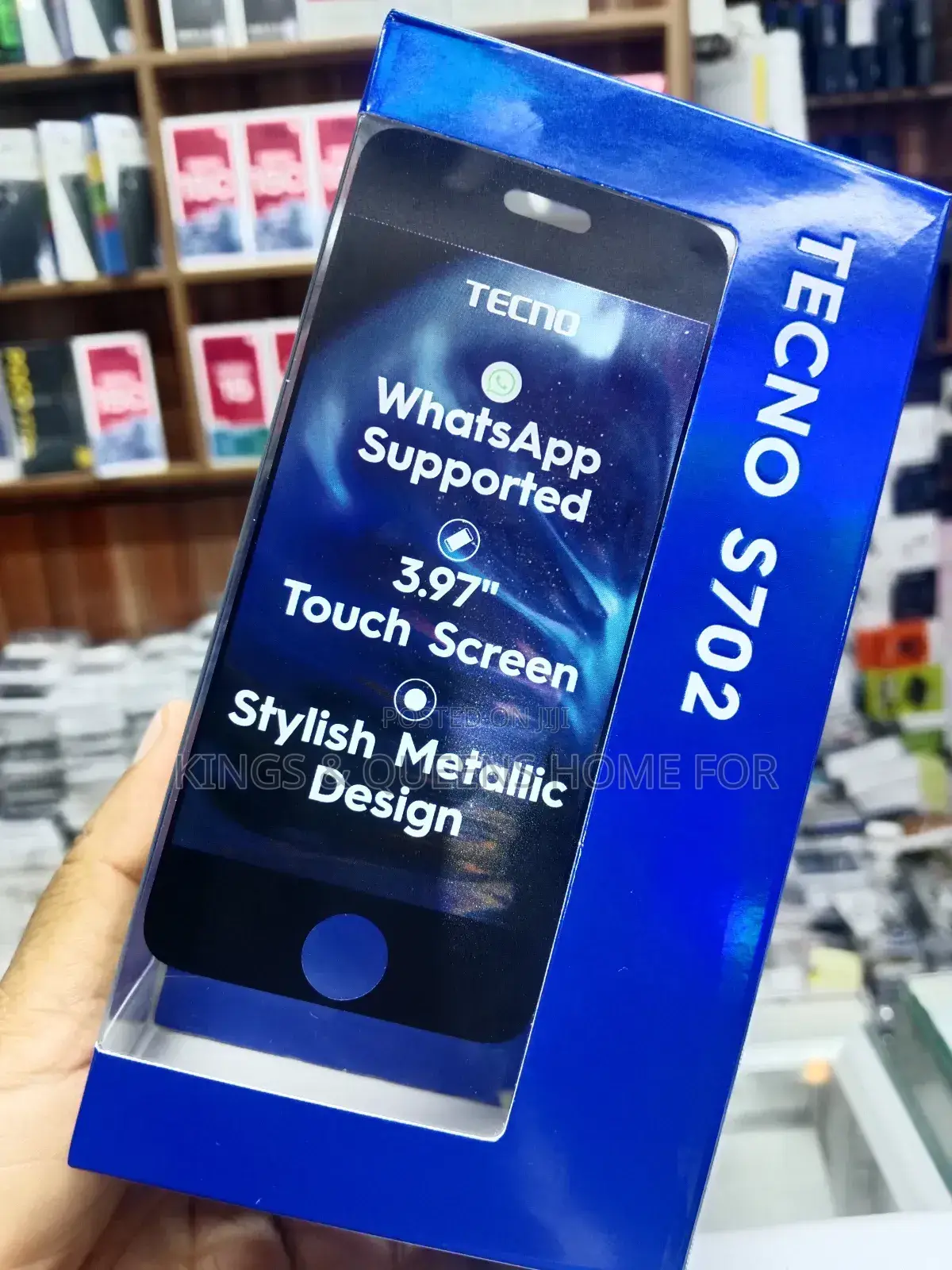 New Tecno S702 8 GB Black