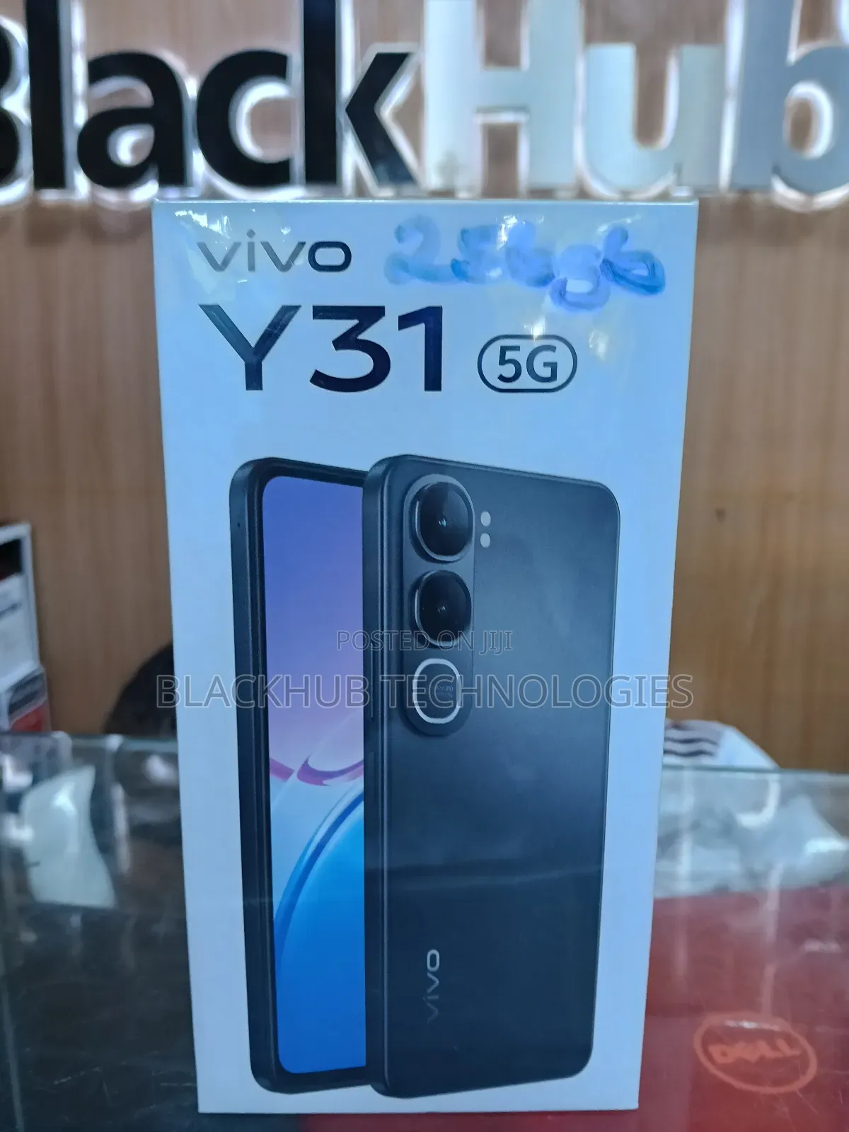 New Vivo Y31 5G 256 GB Black