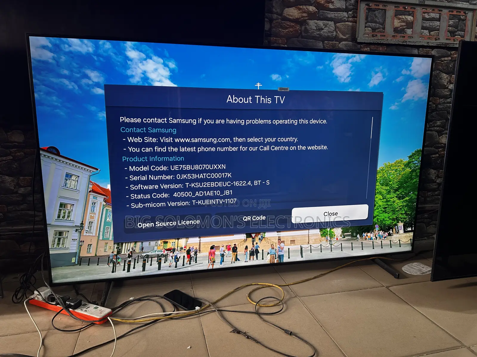 Samsung Crystal Uhd 75 Inches Full Smart Tv