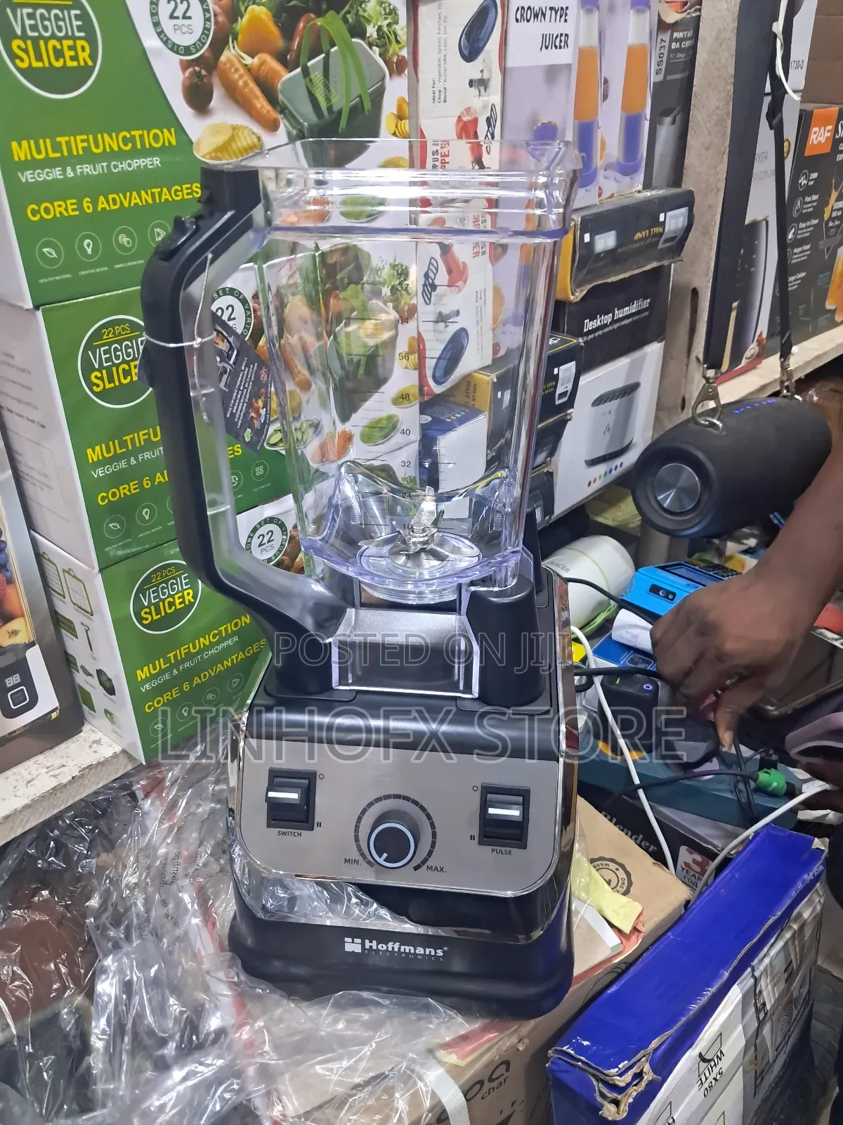 Hoffman's Electronic Multifunctional Wall Braking Commercial Blender