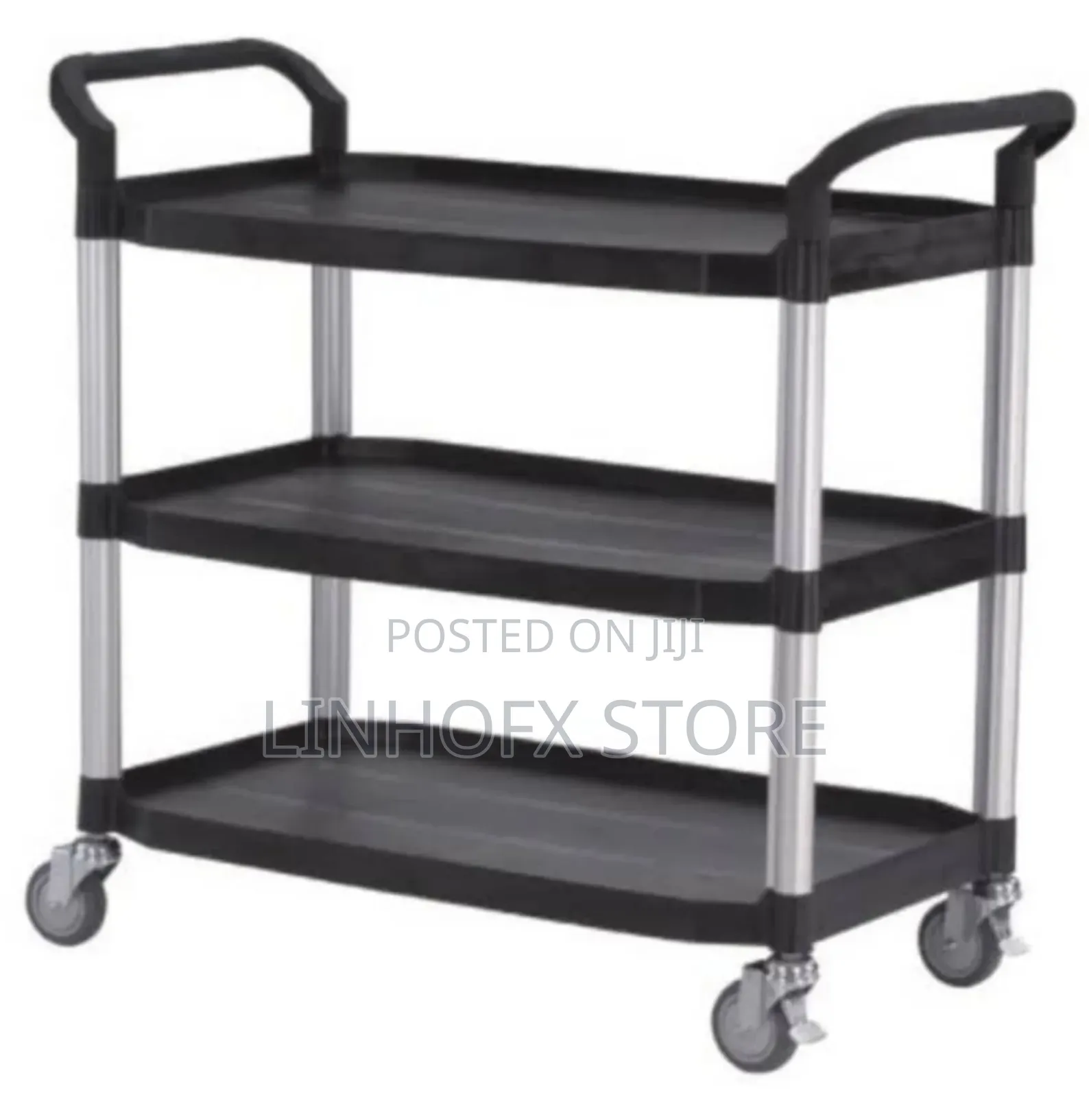 Quality Stainless Steel 3layer Food Trolley