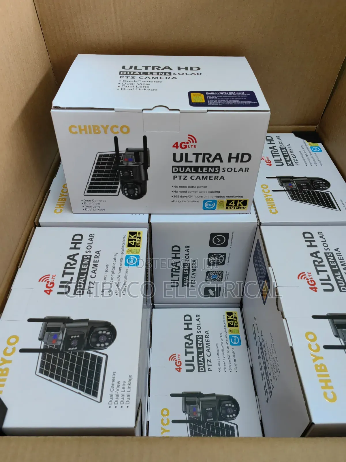 8mp Dual Lens (Ubox) Solar Camera
