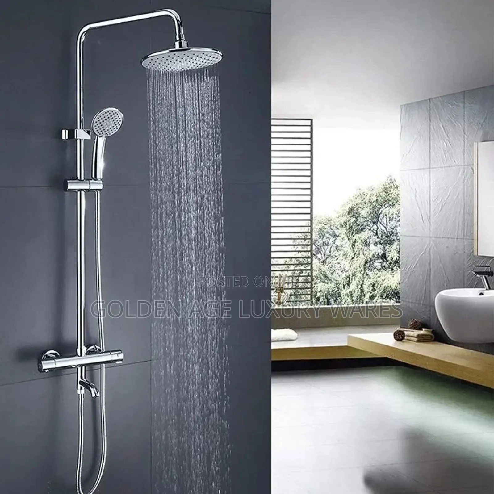 Thermostatic Shower Beam