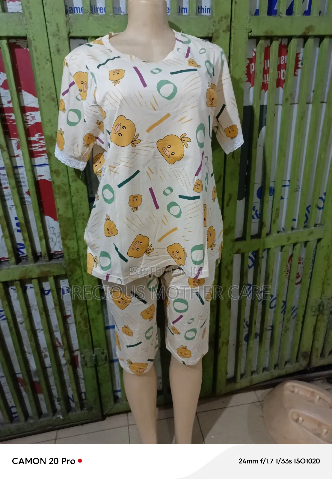 Multipurpose Maternity and Nursing Night Gown