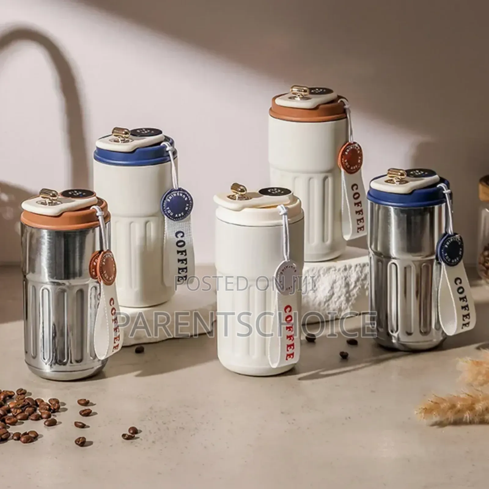 450ml Thermos Bottle Smart Display Temperature Coffee Cup