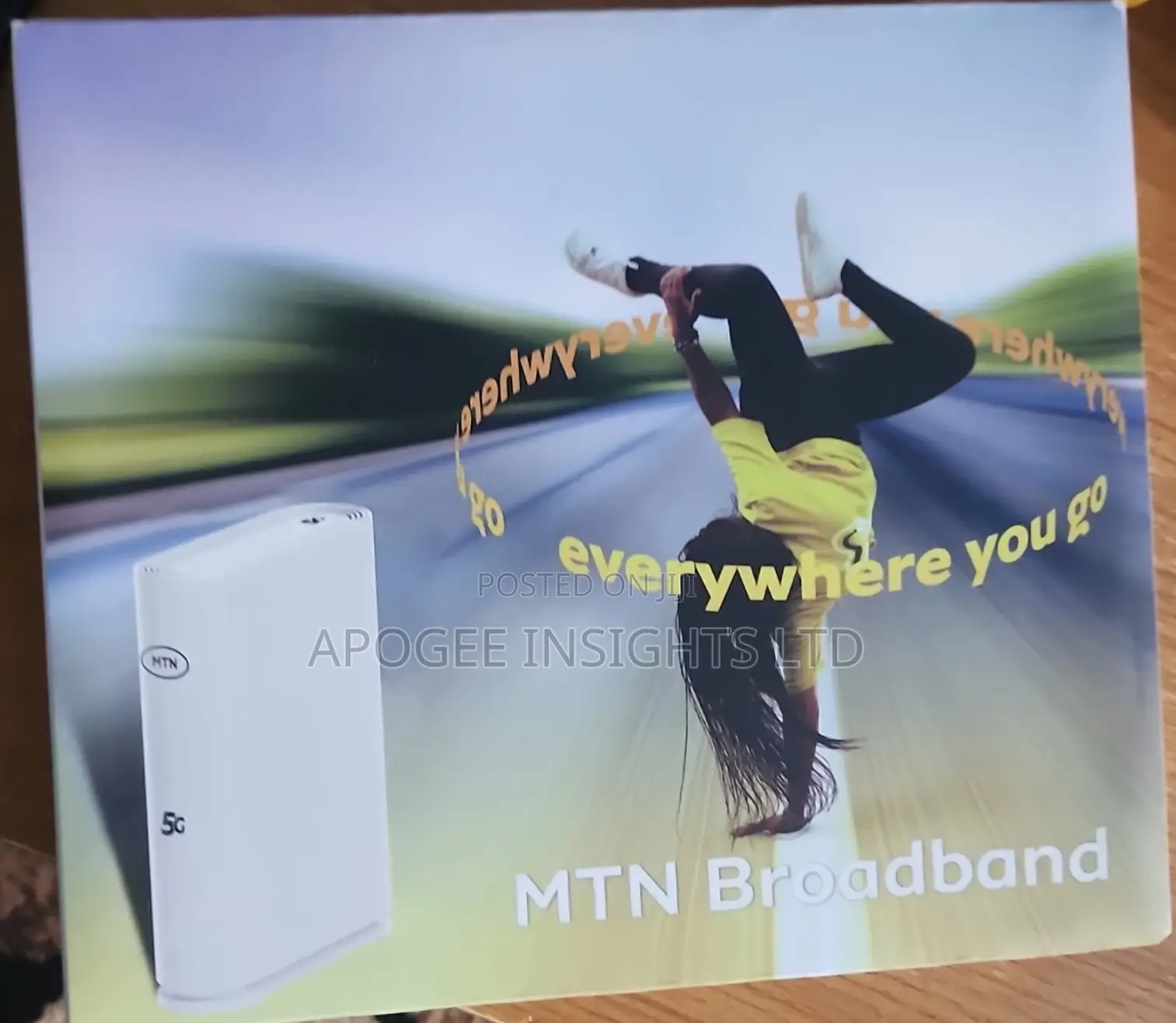 MTN 5g Router + 120 Gb Data Free