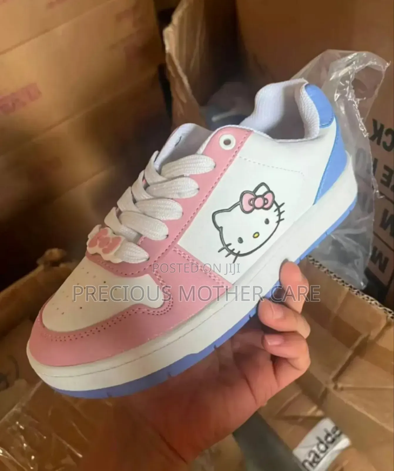 Quality Children Teenagers Hello Kitty Sneakers Size 37-43