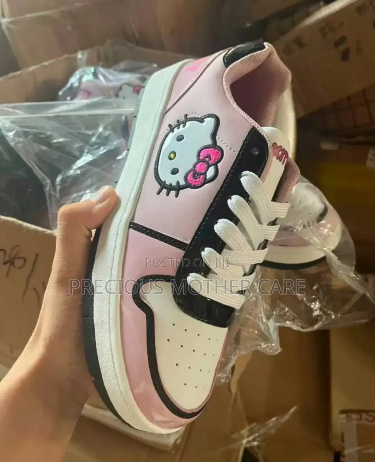 Quality Children Teenagers Hello Kitty Sneakers Size 37-43
