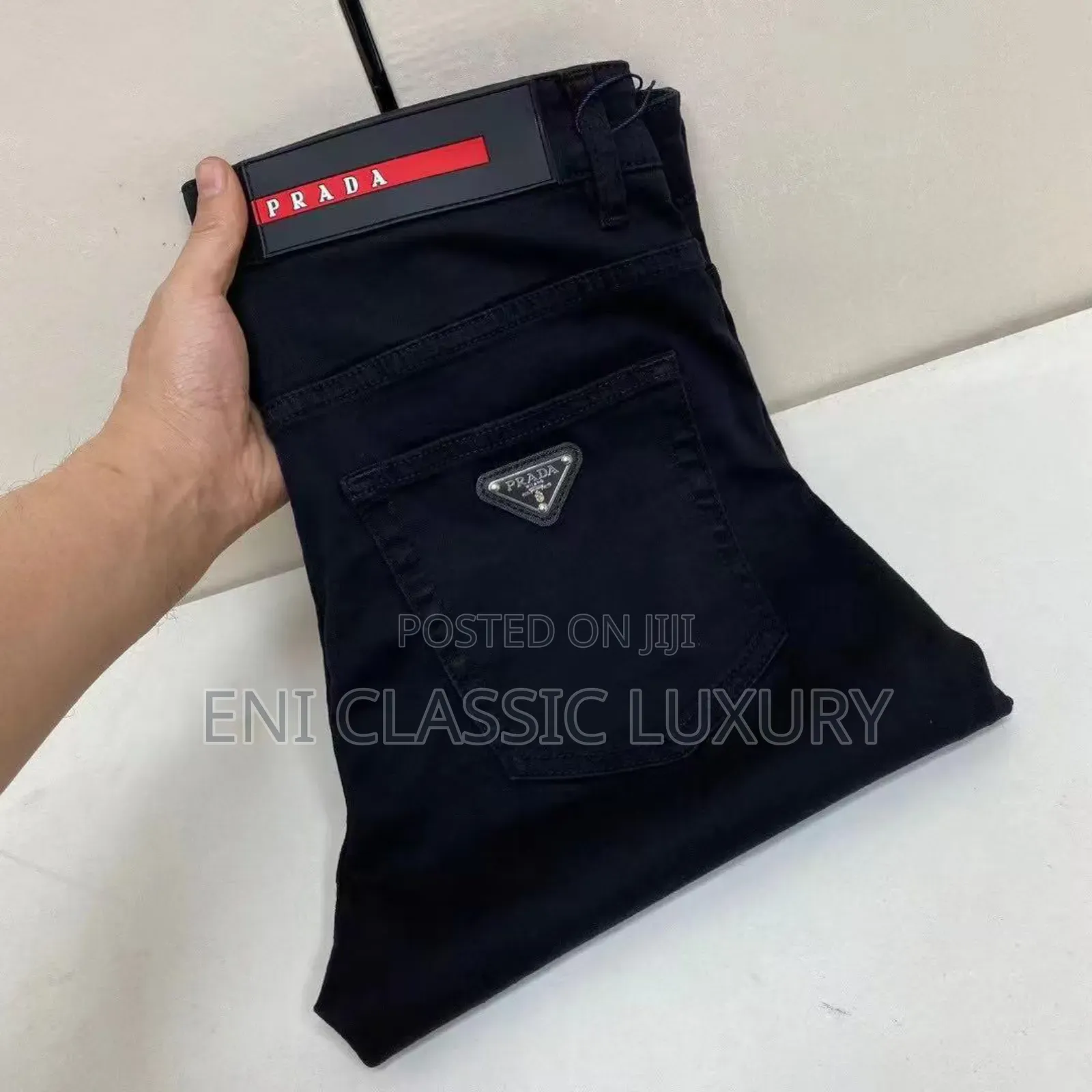 Prada Luxury Men's Jeans Well Banded Package