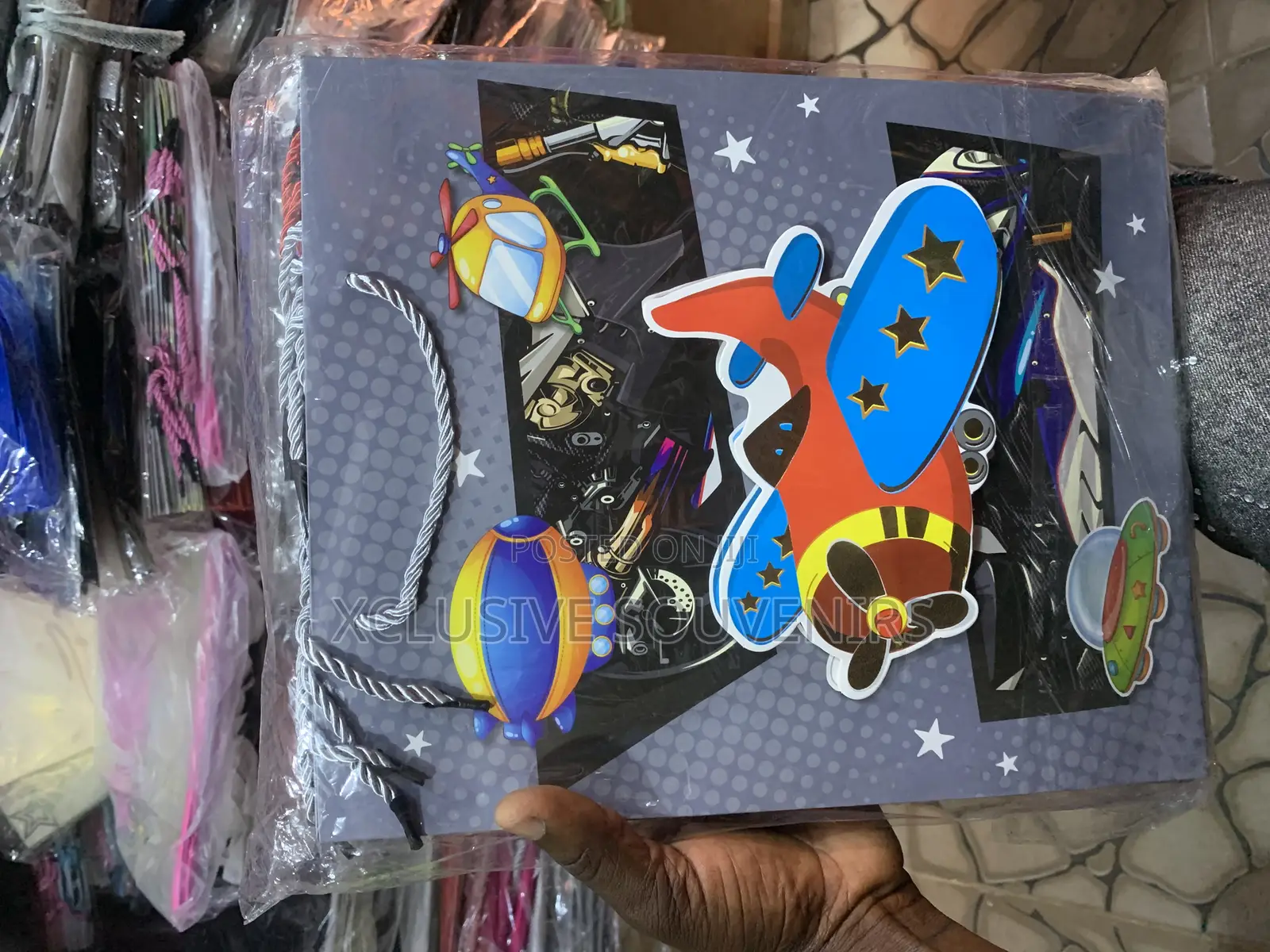12pcs Kids Cartoon Gift Bags for Birthday Party
