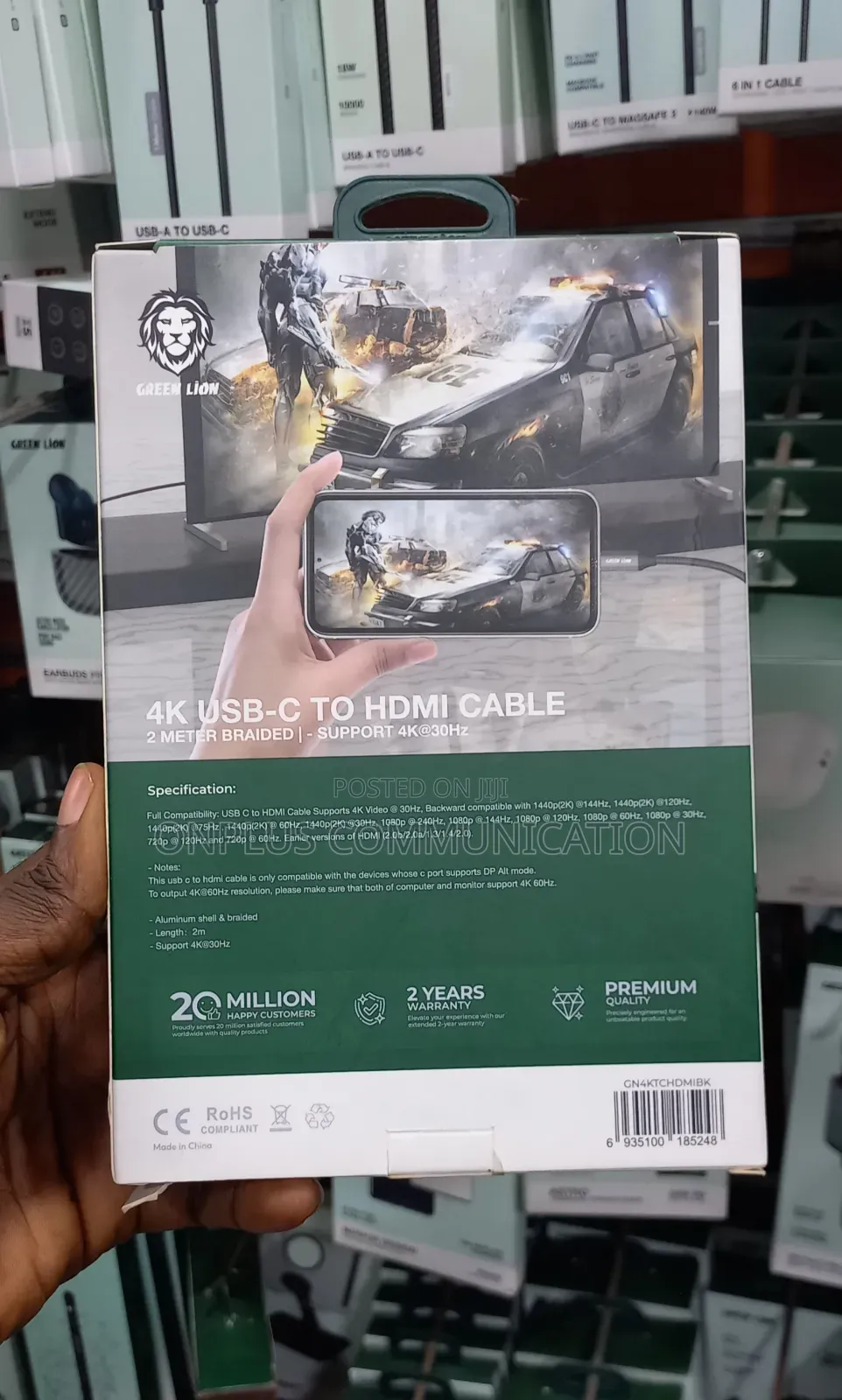 Green Lion Usb-C to Hdmi Cable
