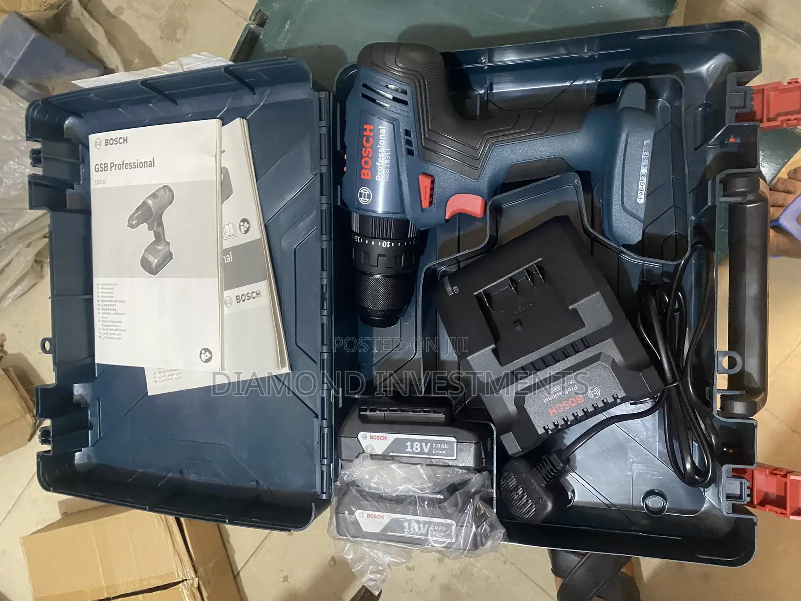 Bosch Rechargeable Drilling Machine