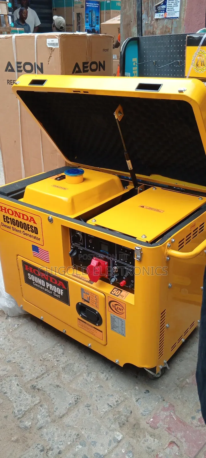Original Honda Diesel Generator 12 Kva 100% Copper Coin Made in Japan