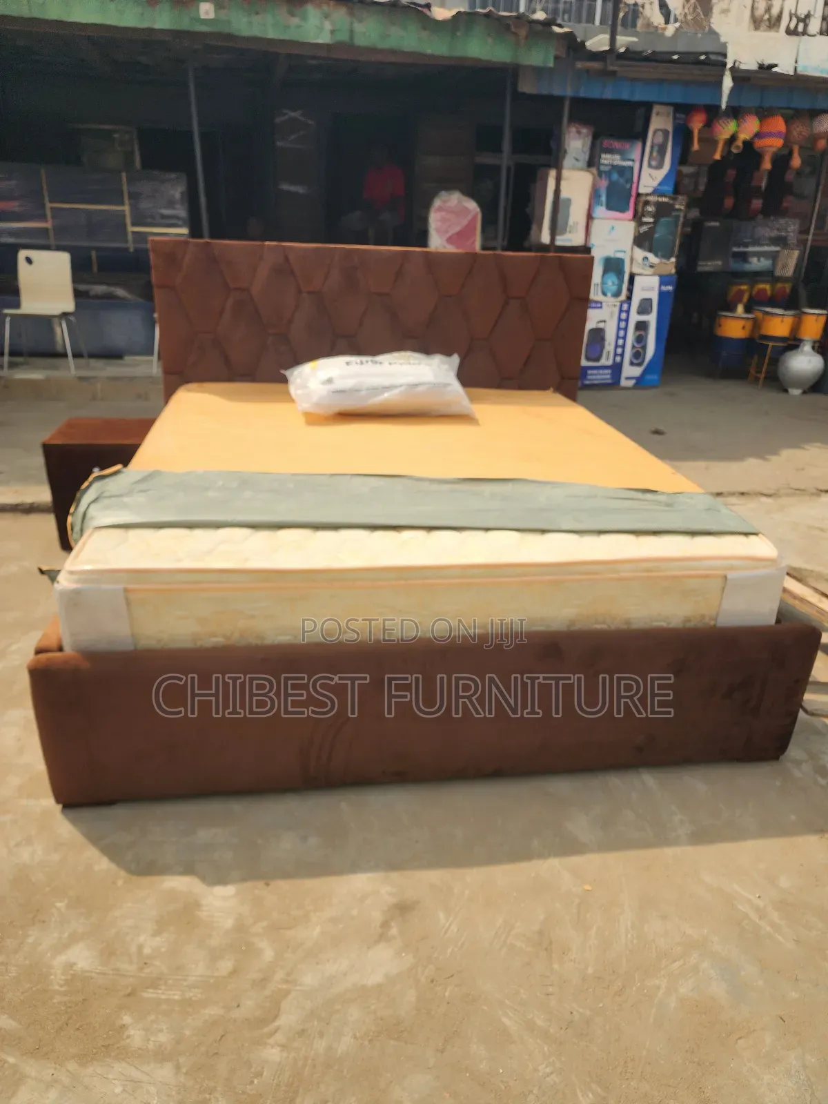 Brand New 6by6 Bed With A Side Drawer
