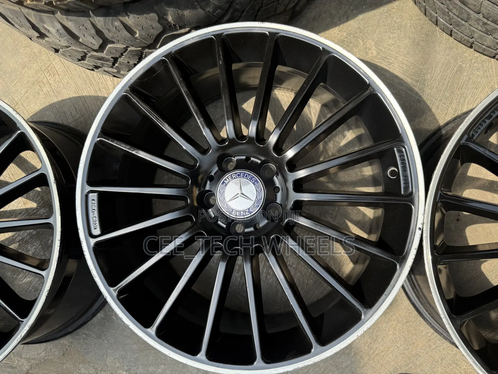 19-inch All Black Made In Germany Benz