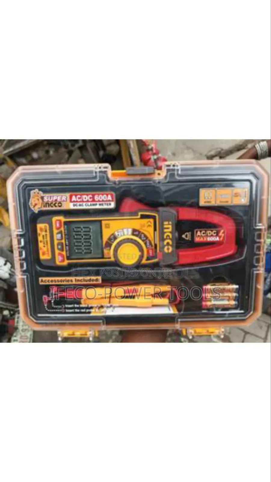 Pingco Ac/Dc Clamp Meter, Likely Part of an Electrical Ac/Dc 600a.