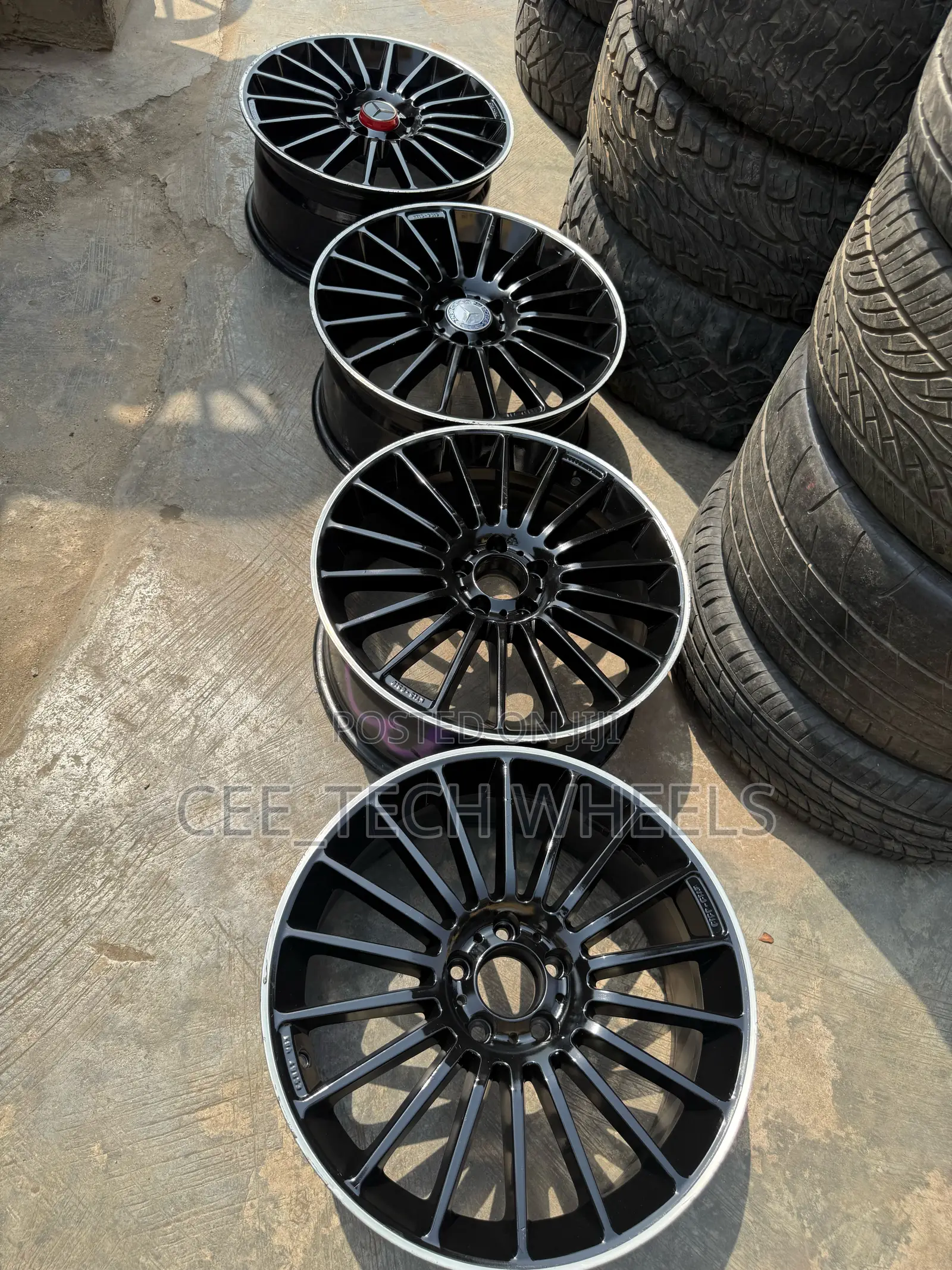 19-inch All Black Made In Germany Benz