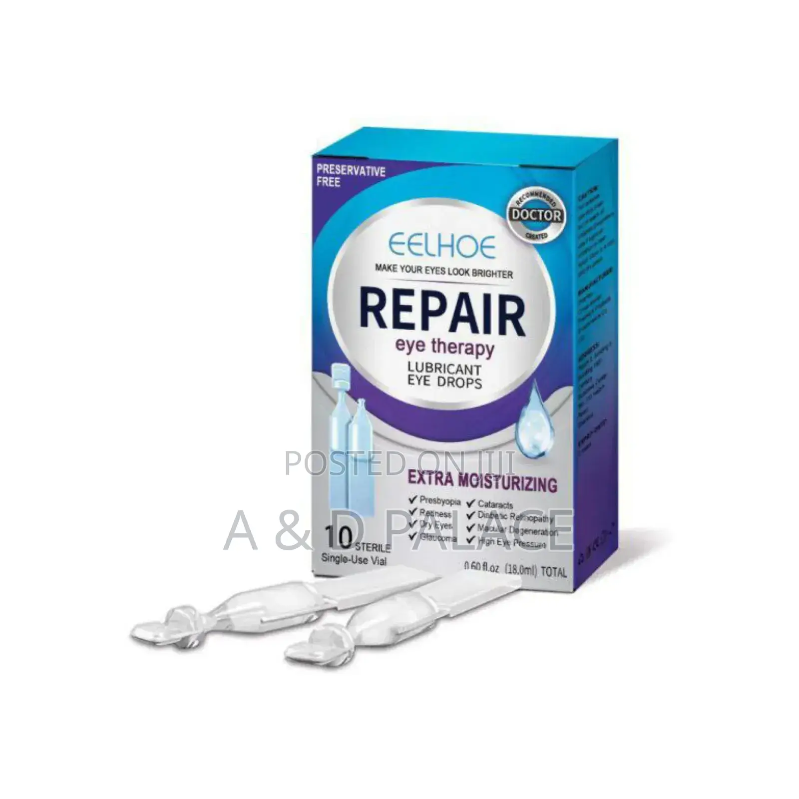Eelhoe Eye Drops Relieve Tired Eye Irritation