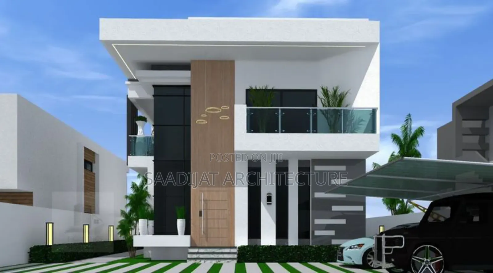 4 Bedroom Beautiful Duplex Design You Will Like