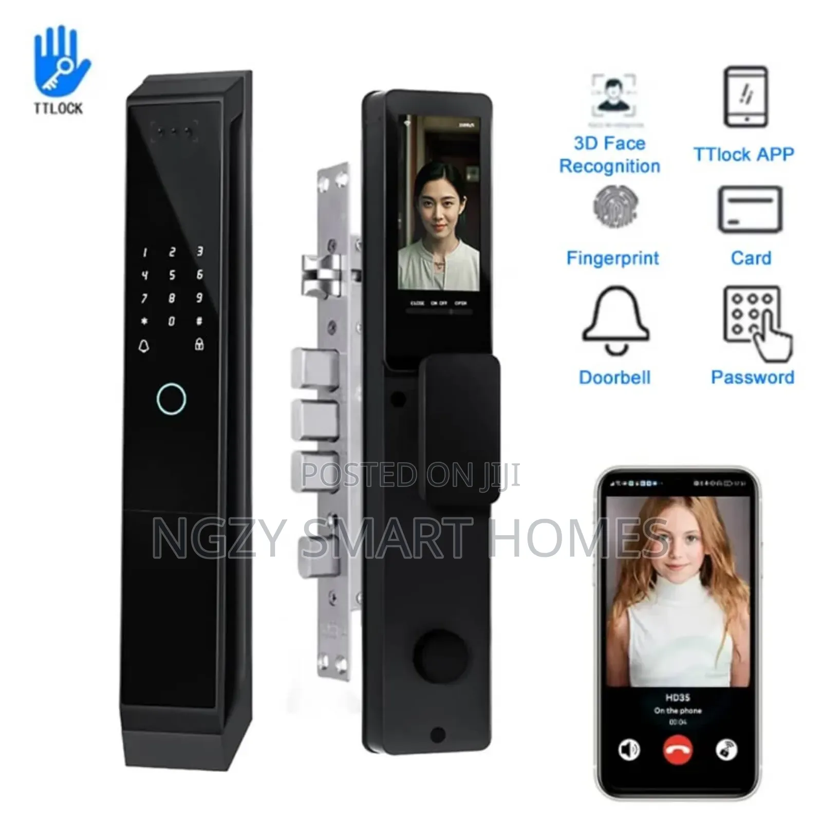 NGZ-108 Ttlock Smart Door Lock
