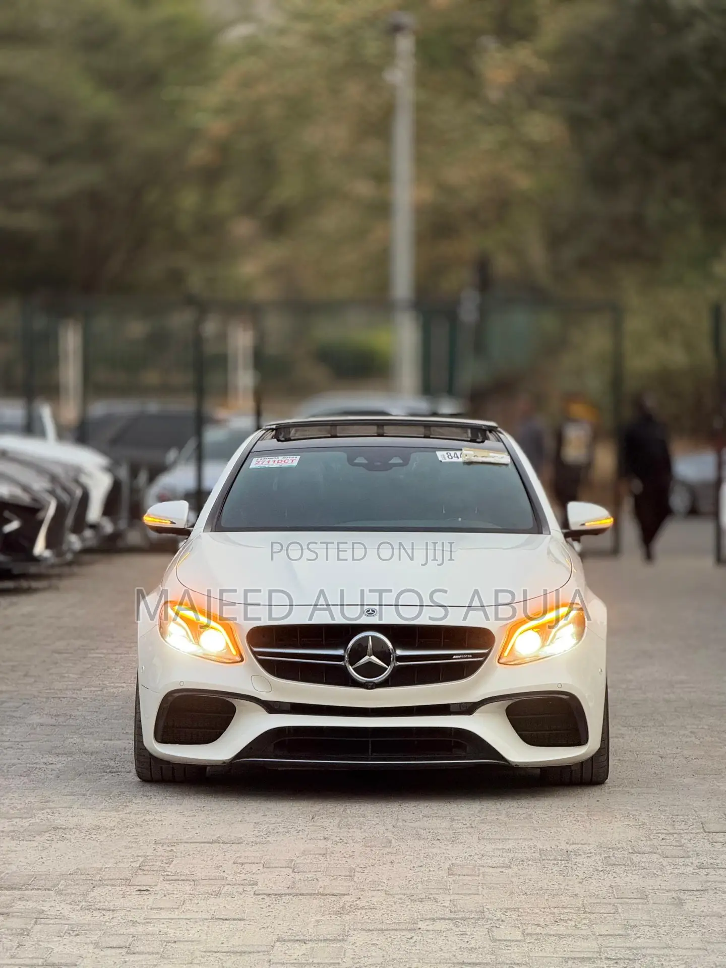 Mercedes-Benz E63 2018 White