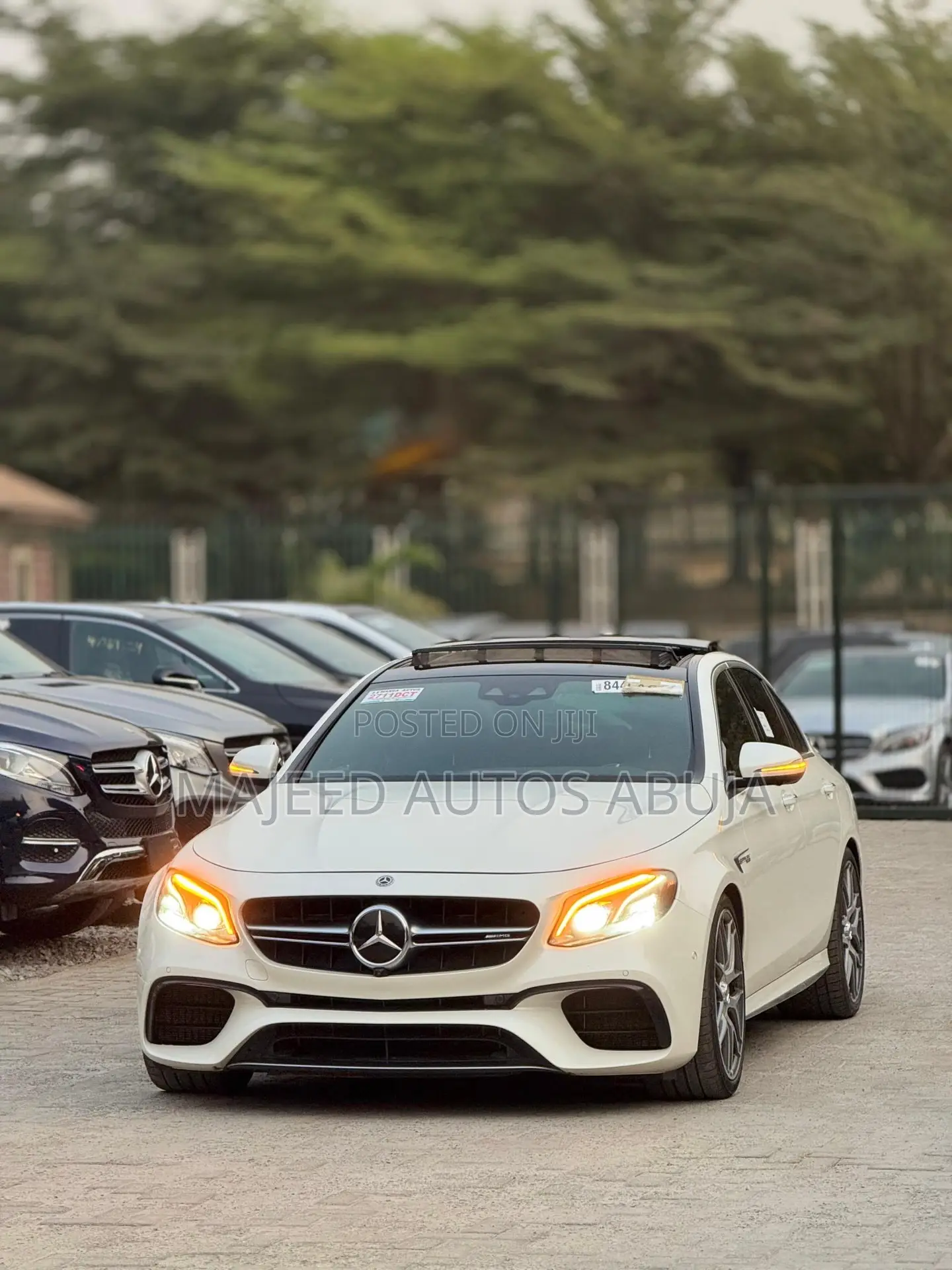 Mercedes-Benz E63 2018 White