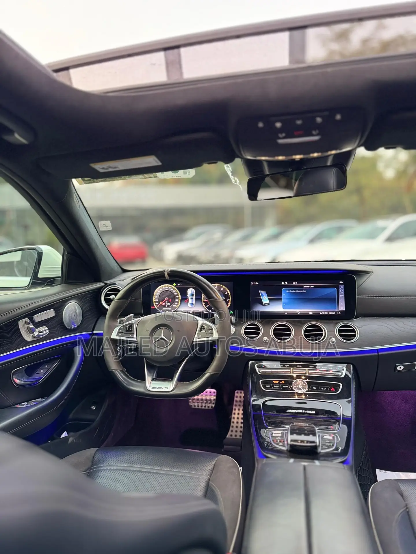 Mercedes-Benz E63 2018 White