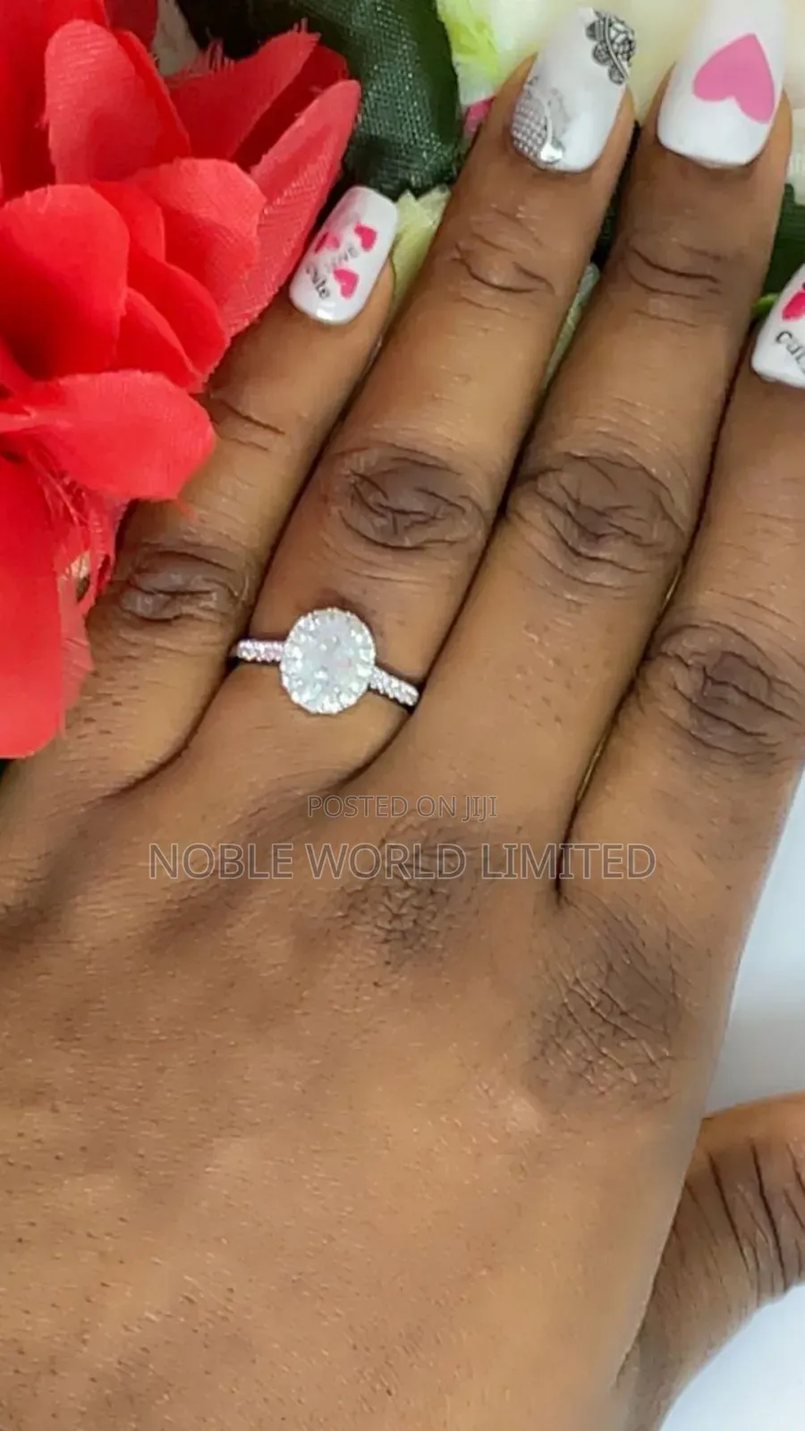 Silver Adjustable Proposal/Engagement Ring