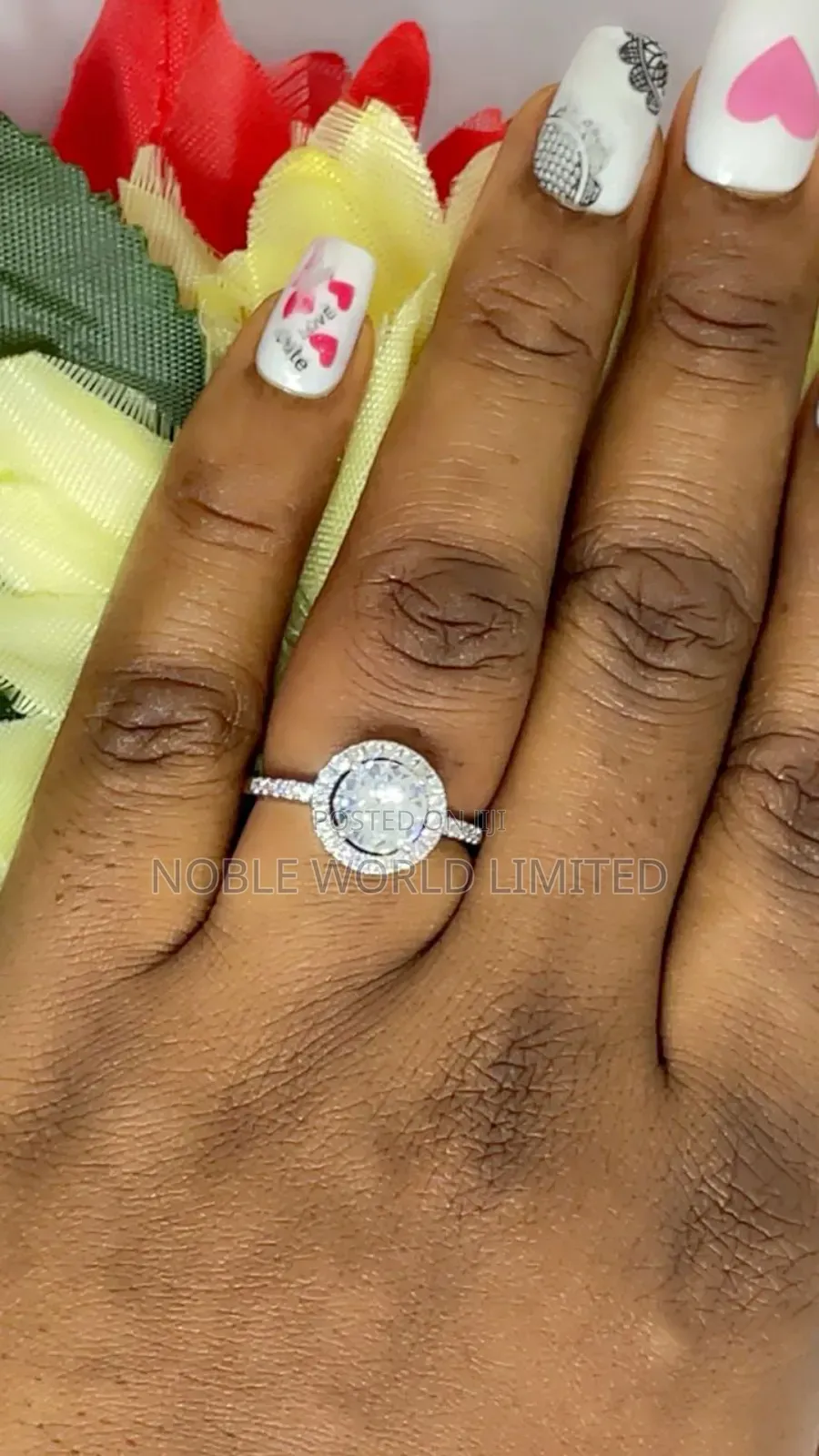 Silver Adjustable Proposal/Engagement Ring