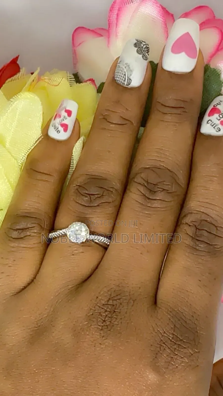 Silver Adjustable Proposal/Engagement Ring