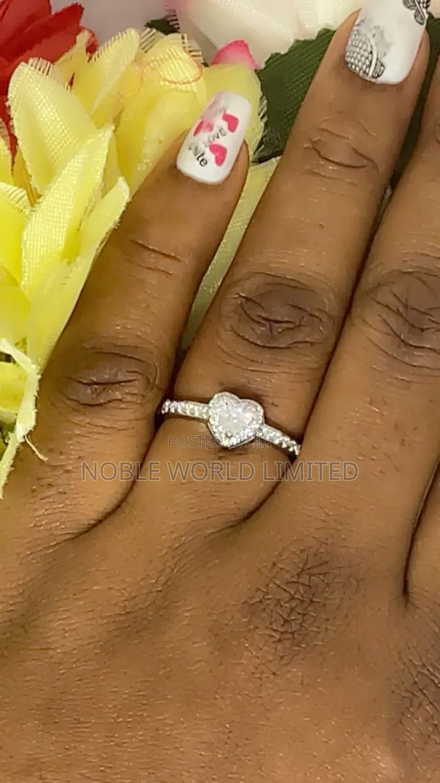 Silver Adjustable Proposal/Engagement Ring