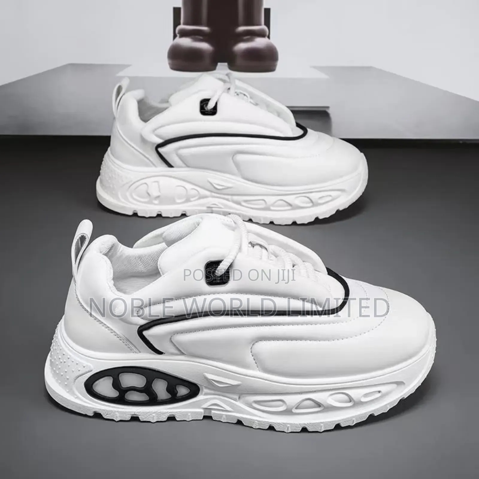 Unique Black/Ash/White Sandals Chido 2q