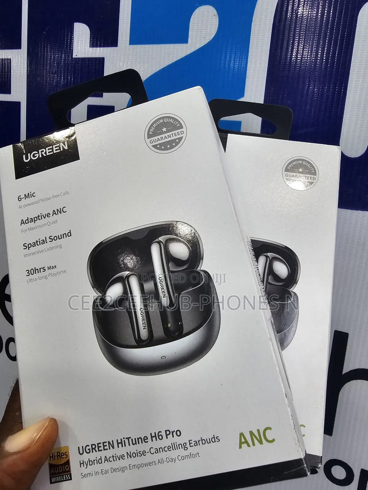 Ugreen Hitune H6pro Hybrid Anc Earbuds