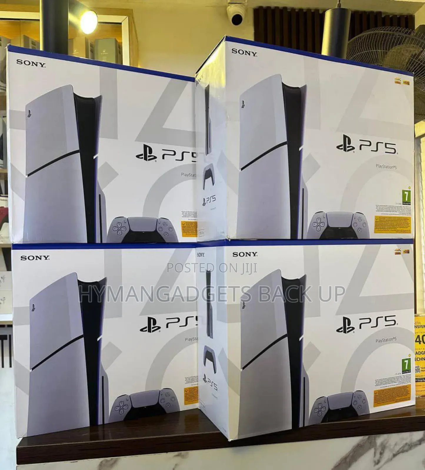 Playstation 5 Slim 1tb Stand Version With Full Accessories