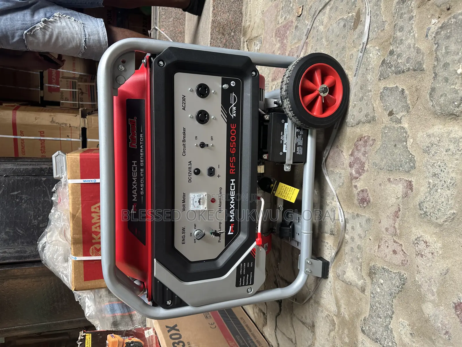 6.9kva Maxmech Generator 100%Copper Coil With Warranty