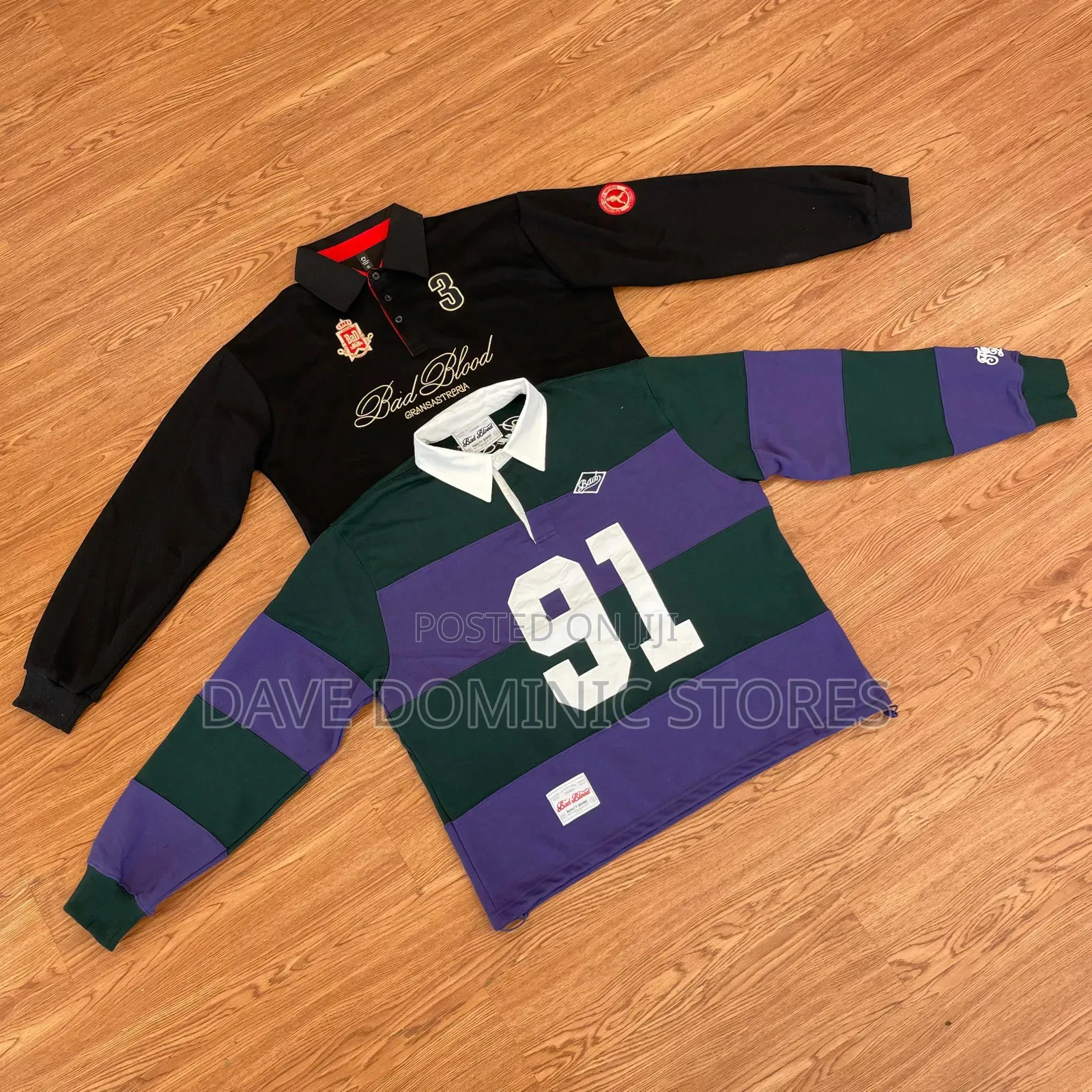 Badblood Rugby Sweatshirt Purple