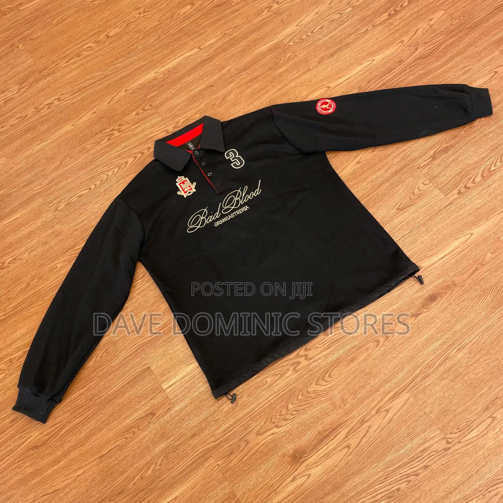 Badblood Rugby Sweatshirt Purple